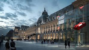 A crossroads since roman times, brittany's vibrant capital sits at the junction of highways linking northwestern france's major cities. Mvrdv To Transform Historic Palais Du Commerce In Rennes Archdaily