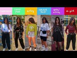 9 Outfits For 9 Types Of Aesthetics Artsy E Girl Vaporwave Yesstyle Haul Ad Youtube E Girl Outfits Aesthetic E Girl Outfits E Girl