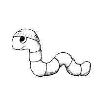Print coloring pages & activities for kids. Earthworm Animals Printable Coloring Pages