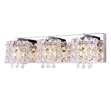 Maybe you would like to learn more about one of these? Vanity Light Bathroom Light Fixtures Wall Sconce With Crystal Drops Polished Chrome Finish Bathroom Lighting 3 Light Vanity Light Over Mirror Buy Online In Botswana At Botswana Desertcart Com Productid 140477939