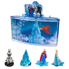 10 best disney aquarium decors of december 2020. Penn Plax Disney Frozen Aquarium Betta Acrylic 0 7 Gallon Fish Tank With 4 Resin Characters Overstock 12107051