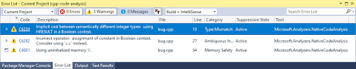 Fix Program Errors And Improve Code Visual Studio Microsoft Docs