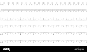 Ruler 8 Inch 16 Inch 32 Inch Graduation Of An Inch 33 Cm Measuring Tool Ruler Graduation Ruler Grid 33 Cm Size Indicator Units Metric Centimet Stock Vector Image Art Alamy