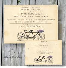 Tandem Bicycle Wedding Invitation Bicycle For Two Invite And Etsy Bicycle Wedding Bicycle Wedding Invitations Bike Wedding