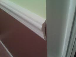 Otherwise, cut a piece of chair rail about an inch long and mitered, then miter the end of the longer piece and glue them together to make a return. How Do I Finish The Open End Of A Chair Rail Home Improvement Stack Exchange