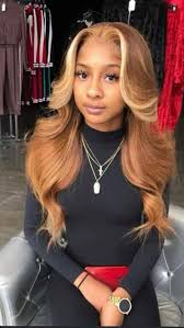 Hairstylist Unknown Blonde Hair Black Girls Wig Hairstyles Curly Hair Styles