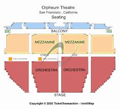 56 Actual Orpheum Theatre Boston Seating Chart