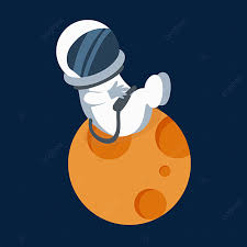 The astronauts apparently talked about seeing extraterrestrial objects on the moon, including flying saucers parked along the edge of a crater within their view. fellow conspiracy theorist mike bara, author of ancient aliens on the moon, similarly alleged nasa's astronauts were stunned. Cute Astronaut Sitting On The Moon Flat Style Moon Astronaut Png Transparent Clipart Image And Psd File For Free Download