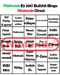 Fans will be able to watch the showing via the. E3 Bingo Alle Blatter Pietsmiet Videos News Und Spiele