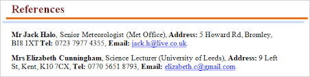 References On A Cv Benefits Format And Referee Examples Cv Plaza