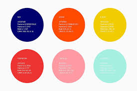 Bedow Amp Rsquo S Bright Colored Visual Identity For Helio Sparks Connection And Innovation Color Palette Bright Brand Color Palette Logo Branding Identity