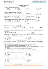 Calcule O Valor Numérico Das Seguintes Expressões Algébricas Pin Em Atividades