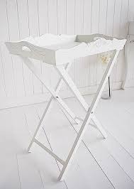A White Butler Tray Bedside Table The White Lighthouse Bedroom Furniture Tray Bedside Table White Bedside Table Butler Table