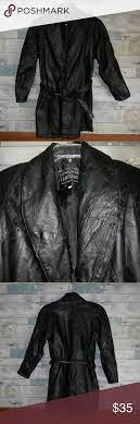 Black Italian Stone Design Coat By Navarre Leather Black Leather Bomber Jacket Black Italians Fashion