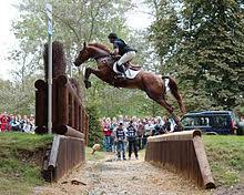 Cross country equestrian jumping is an endurance test that forms one of the three phases of the sport of eventing; Horse Jumping Obstacles Wikipedia
