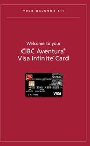 cibc aventura visa infinite card