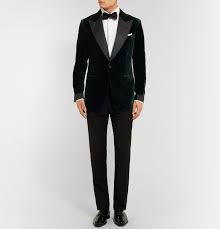 том форд Savile Row The Master Tailors Of British Bespoke Lt B Gt Exclusive At Mr Porter Com Lt X2f B Gt Master The Velvet Trend With A Dinner Jacket Like This One By Lt Green Tuxedo Tuxedo For Men Tuxedo Jacket