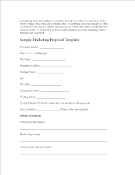 Maybe you would like to learn more about one of these? Sample Marketing Proposal Cover Letter Templates At Allbusinesstemplates Com