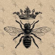 52 queen bee tattoo ideas. Vintage Black And White Image Queen Bee Queen Instant Download Digital Printable Picture Clipart Graphic Transfer Burlap Iron On 300dpi In 2021 Queen Bee Tattoo Bumble Bee Tattoo Bee Tattoo