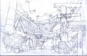 How To Train Your Dragons 2 David Ko Environment Concept Art Design Art Drawing How Train Your Dragon