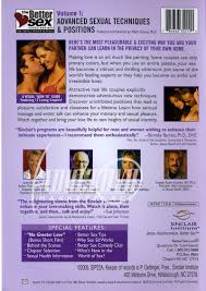 Better Sex Video Series: Sexplorations 1: Advanced Sexual Techniques &  Positions (Sinclair) - DVD - Sinclair