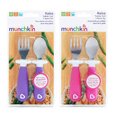 Raise Toddler Fork Spoon Set Munchkin Newborn Care Maternity