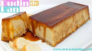 Pudin De Pan Cremoso Golosolandia Recetas Y Videos De Postres Y Tartas Pudin De Pan Receta De Budin De Pan Pudin