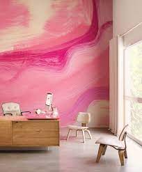 Download hd wallpapers for free on unsplash. Contemporary Pink Wallpaper Wallpaper Interior Design Interior Design Art Contemporary Interior Design