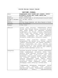 Klik di sini untuk informasi file lengkap jurnal ilmiah selengkapnya. Contoh Review Jurnal Ilmiah