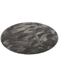 Hochflor hochwertiger teppich uni shaggy modern teppiche angebot beige braun. Snapstyle Luxus Hochflor Shaggy Teppich Velvet Rund Klingel