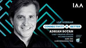 Breaking News: ADRIAN BOȚAN, Chief Creative Officer Europe