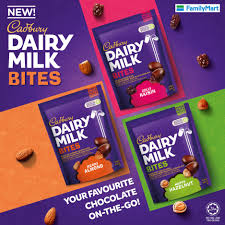 1x cadbury dairy milk roast almond chocolate (wholenuts 165g). Prepare To Taste Chocolate Familymart Malaysia Facebook