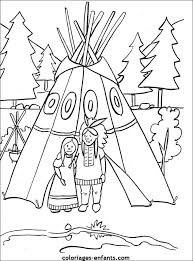 You can tell a lot about the way a person is. Native American Tipi Coloring Pages