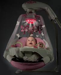 Newborn Infant Baby Cradle And Swing With Night Light Projection Show Baby Cradle Unique Baby Shower Gifts Newborn