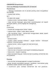 Terjawab • terverifikasi oleh ahli. Rangka Karangan Langkah Keselamatan Di Sekolah