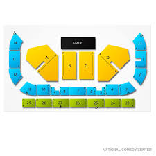 National Comedy Center 2019 Seating Chart
