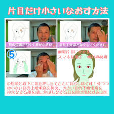 片目が小さい自分でなおす方法 顔筋マッサージとトレーニング方法 お顔の整体師 戸塚哲春 note 顔 頬骨 戸塚