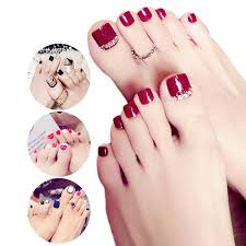 Ver más ideas sobre diseños para uñas largas, uñas postizas de gel, uñas de gel bonitas. 24 Unidades Juego De Unas Postizas Para Dedos De Los Pies Manicura Nail Art 3d Unas Postizas Para Chicas Utensilios Para Manicura
