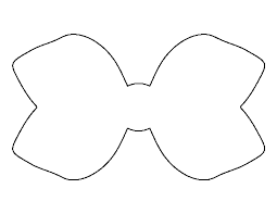Print out the file on a4 or letter size paper or cardstock. Printable Hair Bow Template