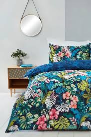 Maybe you would like to learn more about one of these? Tropical Jungle Print Super King Duvet Set Boohoo Uk
