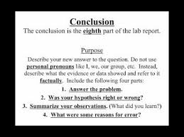Basically, your outline will constitute three main sections: Example Of Conclusion For It Report