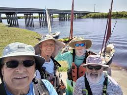 Heading for some river running along the St John's River.