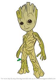 Learn How To Draw Groot From Guardians Of The Galaxy Guardians Of The Galaxy Step By Step Drawing Tutorials You can use different mediums that you are most. learn how to draw groot from guardians