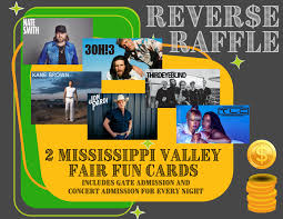 🎶🎡 FOR BID: Mississippi Valley Fair Tickets! 🎡🎶 Get ready for 7 days of  nonstop fun at the Mississippi Valley Fair, July 29