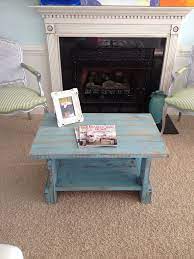 Add style to your home, with pieces that add to your decor while providing hidden storage. Turquoise Distressed Coffee Table For Sale 150 Distressed Furniture Diy Shabby Chic Decor Bedroom Shabby Chic Furniture