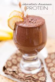 2 scoops whey protein powder. Chocolate Banana Protein Shake The Healthy Foodie