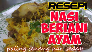 Resep nasi briyani ayam ini cukup mudah untuk di praktekkan dan tidak memerlukan waktu yang lama dalam proses nasi briyani merupakan salah satu kuliner yang sangat terkenal di negara india, karena rasanya yang enak menjadi salah satu daya tarik. Resepi Nasi Beriani Ayam Paling Senang Dan Mudah Youtube