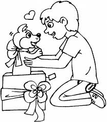 Ragazzo Con Cane Disegno Di Natale Da Colorare Pagine Da Colorare Di Natale Colori Di Natale Disegni