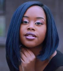 20 Amazing Blue Black Hair Color Looks In 2020 Blue Black Hair Hair Color For Black Hair Blue Black Hair Color