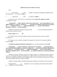 Gasiti aici consultanta avocatiala personalizata. Model De Contract De Cesiune De CreanÅ£Ä